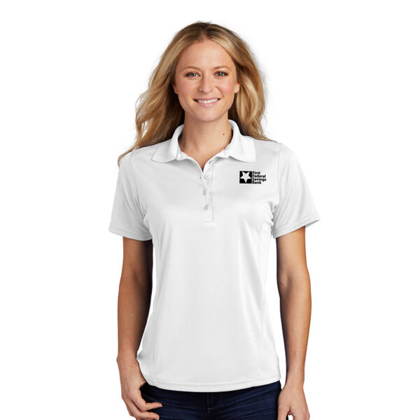 Sport-Tek Women’s Dry Zone Raglan Accent Polo L475 - Image 2