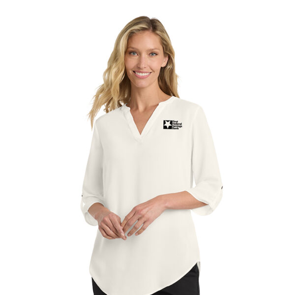Port Authority Women’s 3/4-Sleeve Tunic Blouse LW701 - Image 2