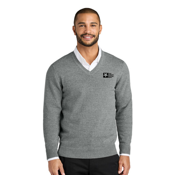 Port Authority Easy Care V-Neck Sweater SW2850 - Image 2